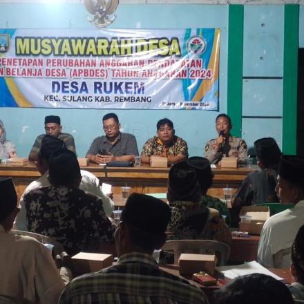 MUSDES PERUBAHAN APBDes 2024